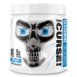 "JNX Sports The Curse Glutamine – 60 Servings. Advanced muscle recovery and endurance formula with pure L-Glutamine and electrolytes."