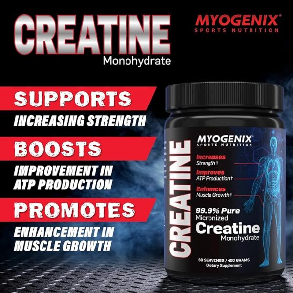 81VQuuJMB0L._AC_SX679_ Myogenix Creatine Monohydrate – 400g/0.88 lbs ( Made In Germany)