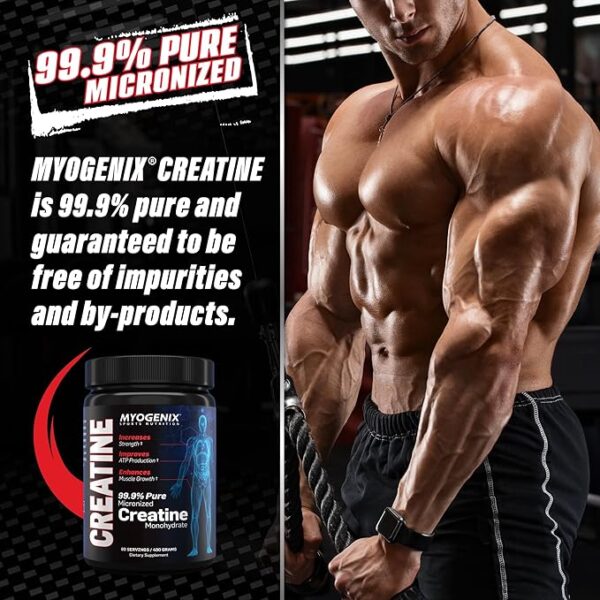 81WN14fxdXL._AC_SX679_ Myogenix Creatine Monohydrate – 400g/0.88 lbs ( Made In Germany)