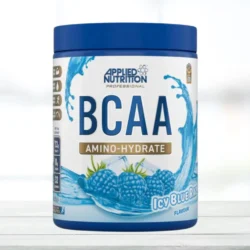 "Applied Nutrition BCAA Amino Hydrate – 450g/0.99 lbs. Intra-workout formula with BCAAs, electrolytes, and hydration support for muscle recovery and endurance. Made in UK."