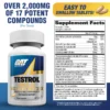 GAT Sport Testrol Gold ES – 60 Tablets | Testosterone Booster (Made in USA)