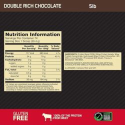 gold-standard-whey-supplement-facts-label