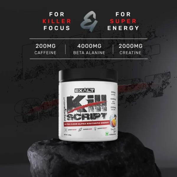 Exalt Supps The Kill Script Pre-Workout – 300g / 0.66 lbs | 30 Servings