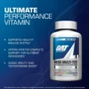 mens-multitest-vitamin-237245 Active man taking Gat Sport Mens Multi+Test Vitamin for energy and muscle support