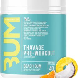 Raw CBUM Thavage Pre-Workout 518g imported USA – Front