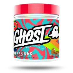 ghost legend pre-workout orange cream 630g front