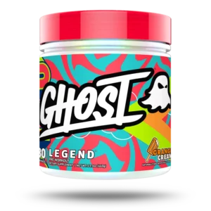 ghost legend pre-workout orange cream 630g front