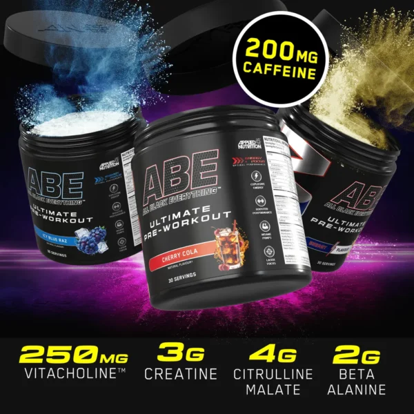 Applied Nutrition ABE Ultimate Pre-Workout 375g – Serving Scoop Image